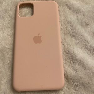 Apple iPhone 11 Pro Max Silicon Case Pink Sand